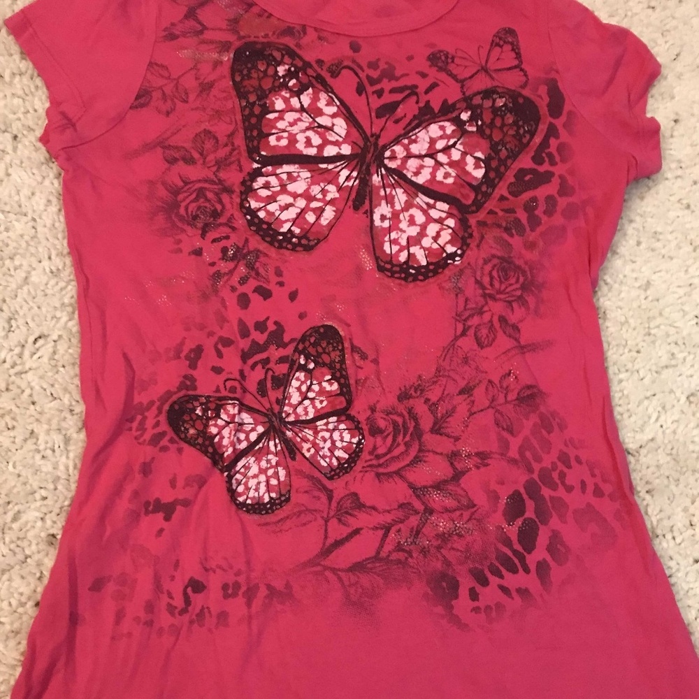 Pink T shirts